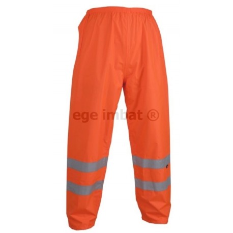 Vizwell Turuncu Reflektörlü Pantolon