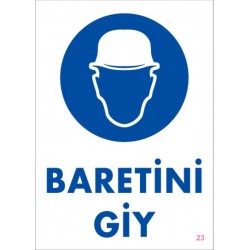 Safety Helmet Required