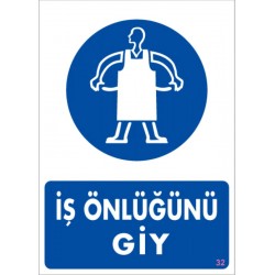 Wear your Safety Apron