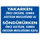 Yakarken Söndürürken