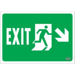 Exit Right Down