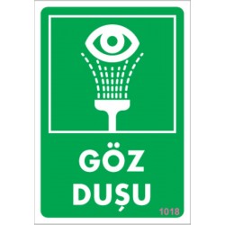 Göz Duşu Tabelası