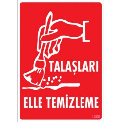 Talaşları Elle Temizleme